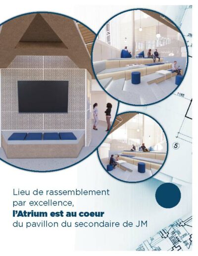 Brochure Atrium Collège Jésus-Marie de Sillery