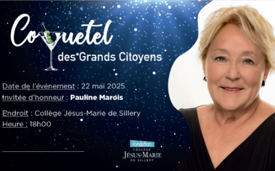 Pauline Marois à l’honneur lors de la 2e édition du Coquetel des Grands citoyens